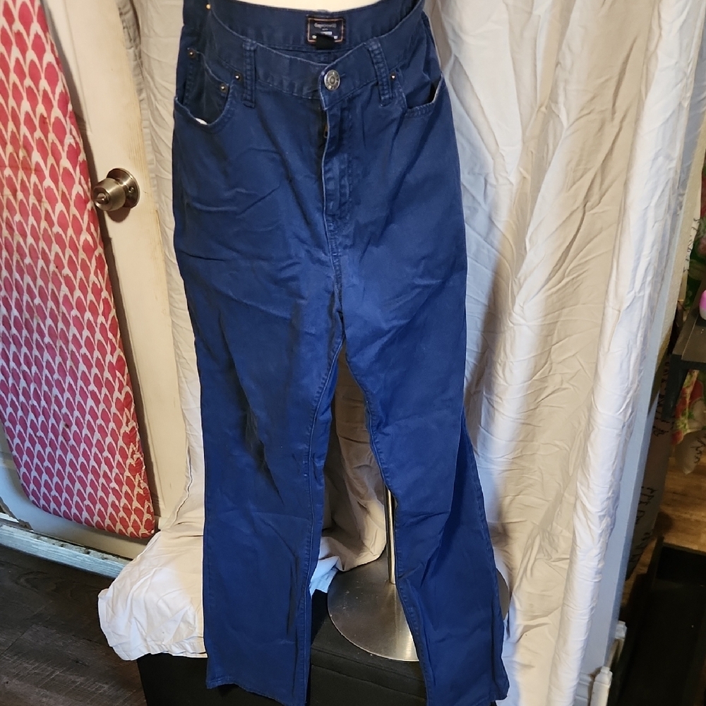 Gap Blue Slim Stretch Khakis